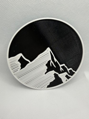 Mountain rear door badge - rear,