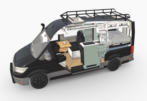 Crafter camper van - vw,