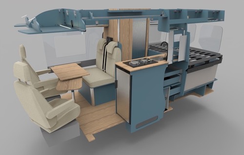 Crafter camper van - camper,