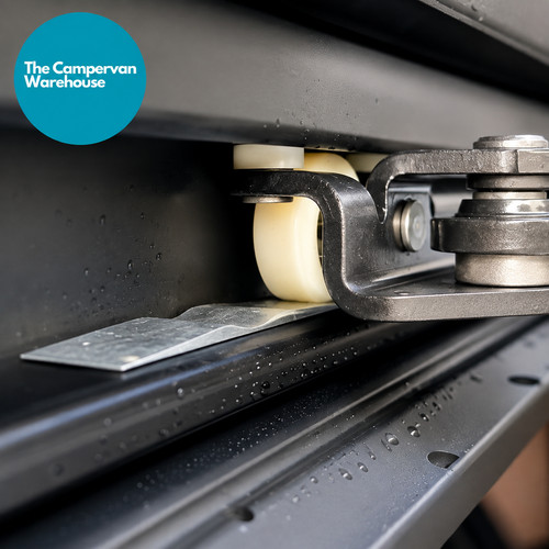 Sliding door stop camper van - door,