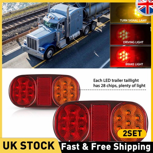 Led waterproof tail lights - led,