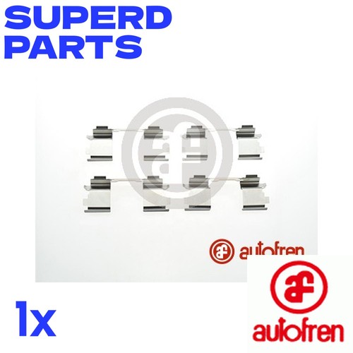 Brake pad fitting kit - kit, rear