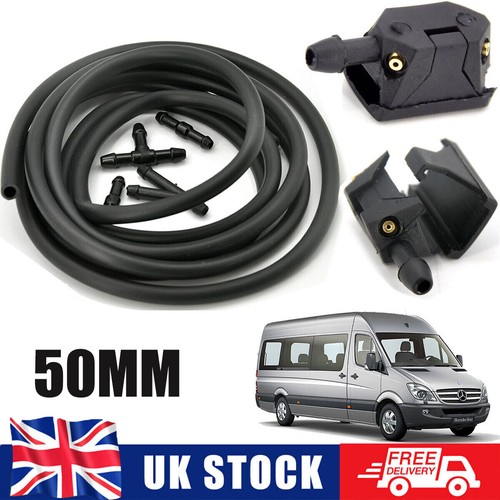 Washer jet wiper nozzle - washer, for