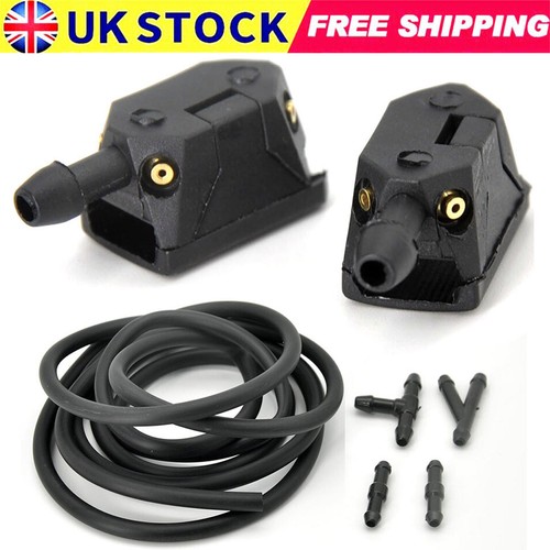 Washer jet wiper nozzle - washer, for